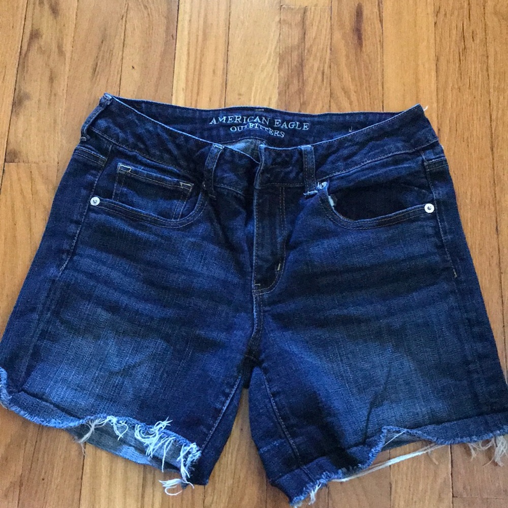 American Eagle Stretch Denim Shorts, 8